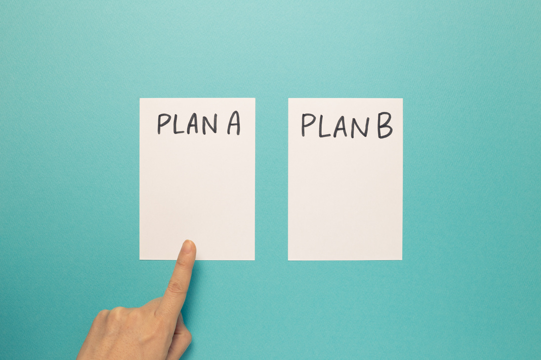 Hand Choosing Plan A 