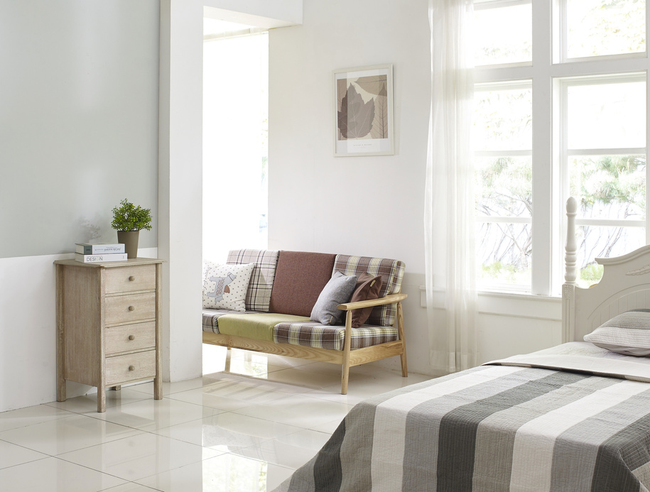 Luminous Bedroom Interior